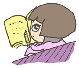 Little Dragon Gril sticker #10908649