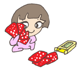 Little Dragon Gril sticker #10908652