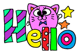 The big letter message sticker sticker #10908937