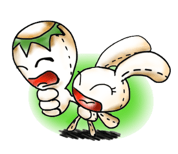 Muppets rabbit sticker #10909338