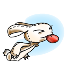 Muppets rabbit sticker #10909341