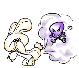 Muppets rabbit sticker #10909344