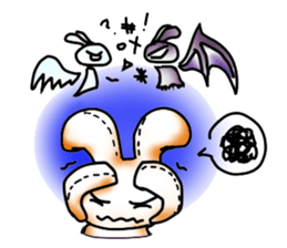 Muppets rabbit sticker #10909354