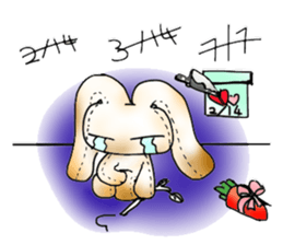 Muppets rabbit sticker #10909370