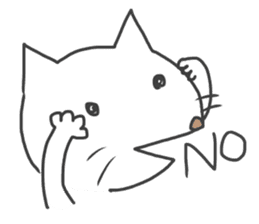 Weirdo Cat sticker #10909381