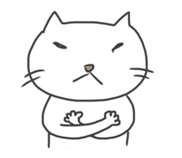 Weirdo Cat sticker #10909386