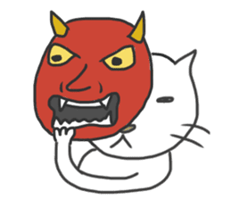 Weirdo Cat sticker #10909405