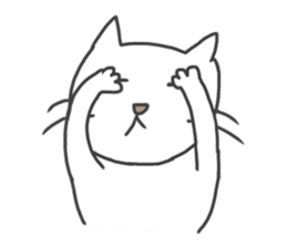 Weirdo Cat sticker #10909408