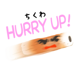 "CHIKUWA" the Most Famous Japanese Food! sticker #10909441