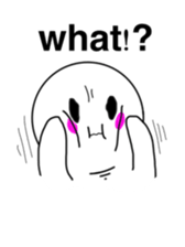 cute pepe English sticker #10909503