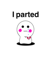 cute pepe English sticker #10909515