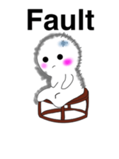 cute pepe English sticker #10909534