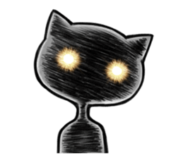 Eccentric Cat sticker #10909608