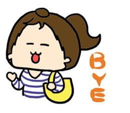 1day of cute daughter sticker #10909900