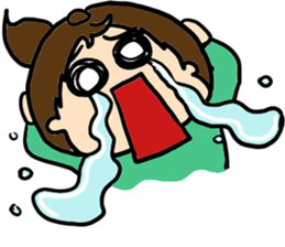 1day of cute daughter sticker #10909904