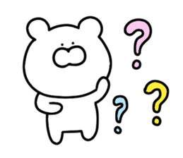 Loose bear... sticker #10910325