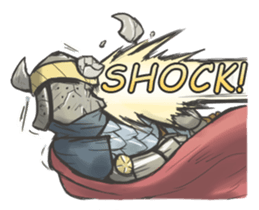 Full-helm Bravo: Challenger (English) sticker #10910491