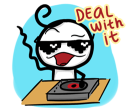 Aboy - Stupid faces sticker #10910720