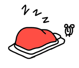 scruffy man 2 sticker #10910830