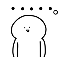 scruffy man 2 sticker #10910834