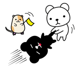 Bear&Hamster1 sticker #10911001