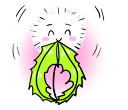 Pretty Small Dandelion in a field sticker #10911347