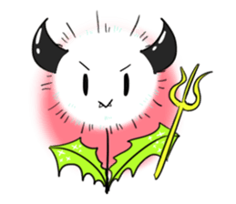 Pretty Small Dandelion in a field sticker #10911367