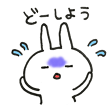 rabbit!!!!!!!! sticker #10911395