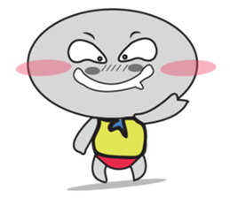 An Interesting UFO Man sticker #10911460