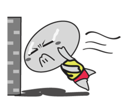 An Interesting UFO Man sticker #10911464