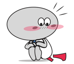 An Interesting UFO Man sticker #10911470