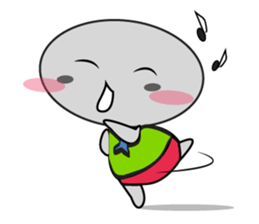 An Interesting UFO Man sticker #10911472