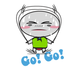 An Interesting UFO Man sticker #10911473