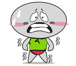 An Interesting UFO Man sticker #10911481