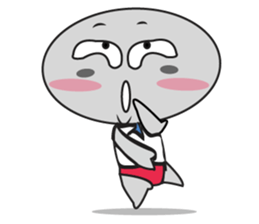 An Interesting UFO Man sticker #10911483