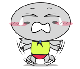 An Interesting UFO Man sticker #10911488