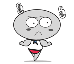 An Interesting UFO Man sticker #10911489