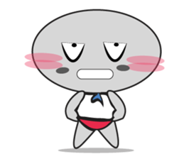 An Interesting UFO Man sticker #10911492