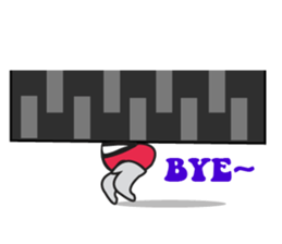 An Interesting UFO Man sticker #10911495