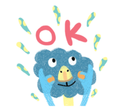 I am Ostrich sticker #10911762