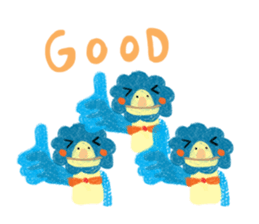 I am Ostrich sticker #10911774