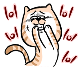 Small bad cat ( International) sticker #10911977