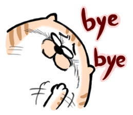 Small bad cat ( International) sticker #10911979