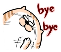 Small bad cat ( International) sticker #10911979