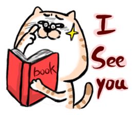 Small bad cat ( International) sticker #10911981