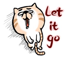 Small bad cat ( International) sticker #10911984