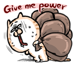 Small bad cat ( International) sticker #10911986