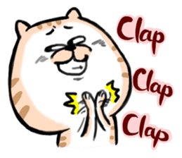 Small bad cat ( International) sticker #10911988