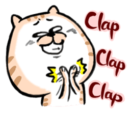 Small bad cat ( International) sticker #10911988