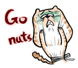 Small bad cat ( International) sticker #10911991